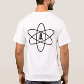 原子常習のTシャツ Tシャツ (裏面)