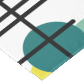 原子年代の分子パターン テーブルクロス (アングル)