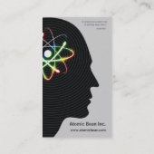 原子心|の科学者 名刺 (裏面)