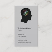 原子心|の科学者 名刺 (正面)