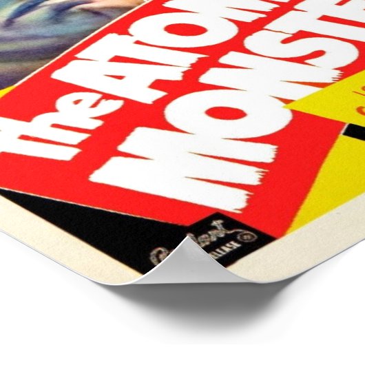 原子怪獣ポスター ポスター (角)