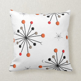 原子星バーストレトロパターン クッション