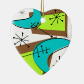 原子時代によってインスパイアブーメランのデザイン セラミックオーナメント (右)