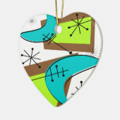 原子時代によってインスパイアブーメランのデザイン セラミックオーナメント (左)