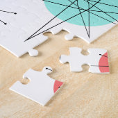 原子時代のカラフル惑星 ジグソーパズル (側面)