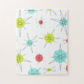 原子時代のカラフル惑星 ジグソーパズル (縦)