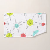 原子時代のカラフル惑星 ハンドタオル (ハンドタオル)