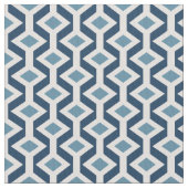 原子時代の刺激を受けたで幾何学的なパターン ファブリック (クローズアップ)