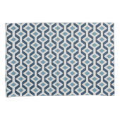 原子時代の刺激を受けたで幾何学的なパターン 枕カバー (正面右)