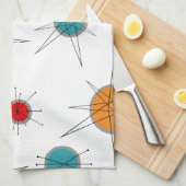 原子時代の惑星 キッチンタオル (四つ折り)