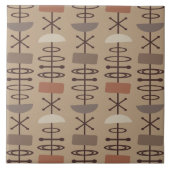 原子時代の記号の地色 タイル (正面)