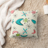 原子時代インスパイア枕デザインミッドセンチュリー クッション (ブランケット)