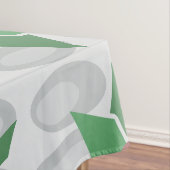 原子時代クリスマスホリーシルバー テーブルクロス (インサイチュ)