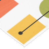 原子時代シンプルの形状数々の色 テーブルクロス (アングル)