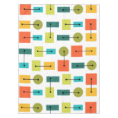 原子時代シンプルの形状数々の色 テーブルクロス (正面)
