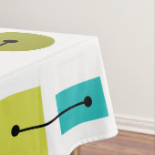 原子時代シンプルの形状数々の色 テーブルクロス (インサイチュ)