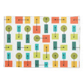 原子時代シンプルの形状数々の色 枕カバー (裏面)