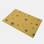 原子時代スターバスト惑星オークレグレイ ドアマット (アングル)