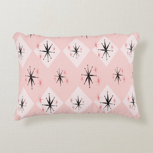 原子時代スターバスト継インスパイアぎ目なしパターン  アクセントクッション (正面)