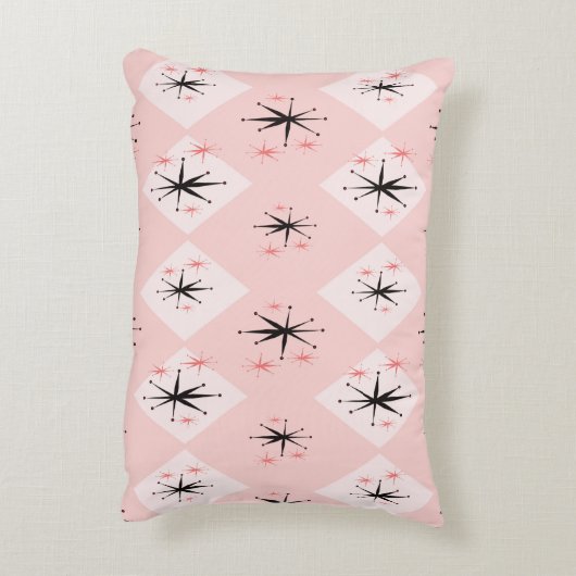 原子時代スターバスト継インスパイアぎ目なしパターン  アクセントクッション (裏面(縦))