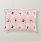 原子時代スターバスト継インスパイアぎ目なしパターン  アクセントクッション (裏面)