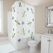 原子時代宇宙時代 シャワーカーテン (インサイチュ)