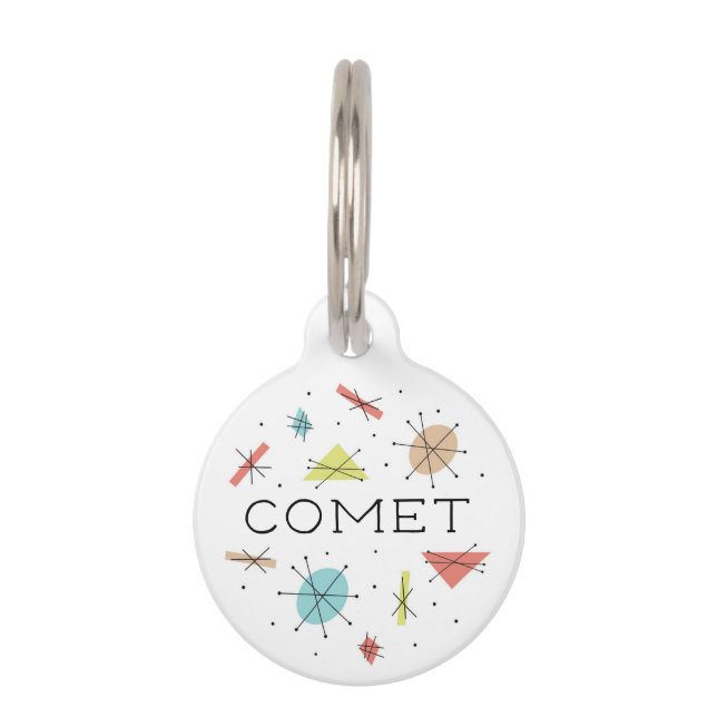 原子時代 ペット　ネームタグ (正面)