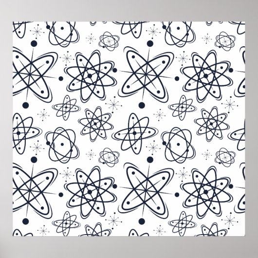 原子時代：世紀半モダンば ポスター (正面)