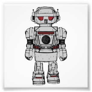 原子最高の力玩具ロボットからの願い フォトプリント