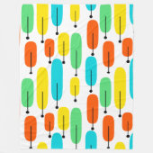 原子木 フリースブランケット (正面)