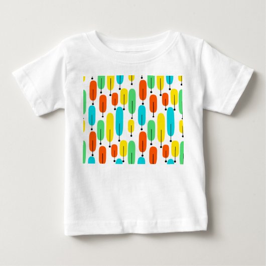 原子木 ベビーTシャツ (正面)