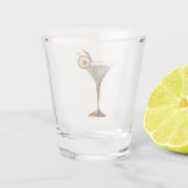 原子未来型回路基板マルティーニ ショットグラス (裏面)