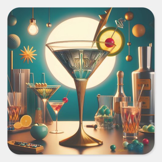 原子未来型回路基板マルティーニ スクエアシール (正面)