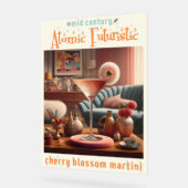 原子未来的さくらんぼブロッサムマルティーニ アクリルサイン (傾斜)