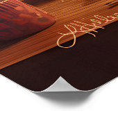 原子未来的さくらんぼブロッサムマルティーニ ポスター (角)