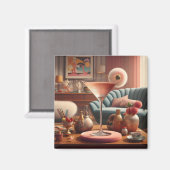 原子未来的さくらんぼブロッサムマルティーニ マグネット (正面/裏面)