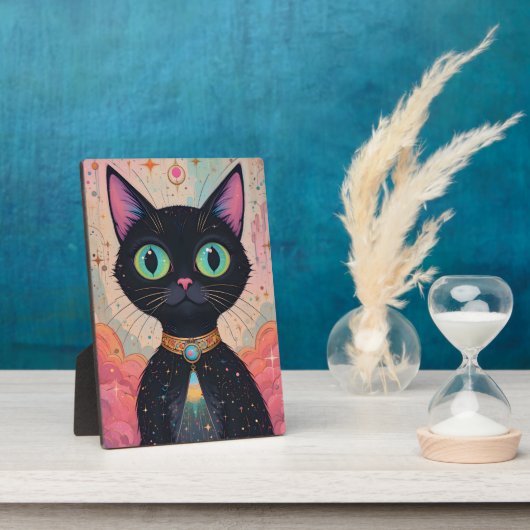 原子未来的な宇宙ブラックキャットユニバース フォトプラーク (側面)