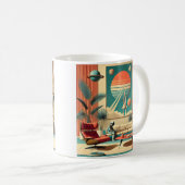 原子未来的フロリダ宇宙エイジファミリールーム コーヒーマグカップ (正面右)