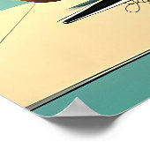 原子未来的フロリダ宇宙エイジファミリールーム ポスター (角)