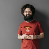 原子核レリーフ、 浮き彫り最後のTシャツ Tシャツ