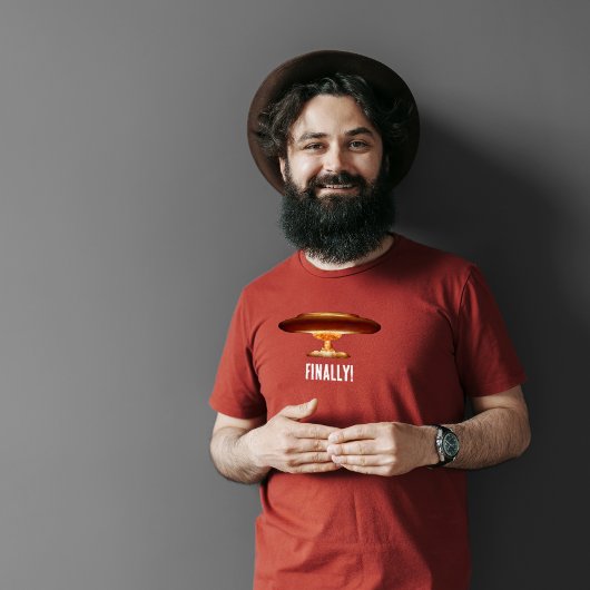 原子核レリーフ、 浮き彫り最後のTシャツ Tシャツ