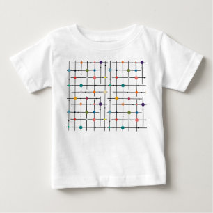 原子格子 ベビーTシャツ