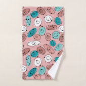 原子楕円 バスタオルセット (ハンドタオル)