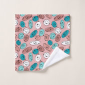 原子楕円 バスタオルセット (ウォッシュタオル)