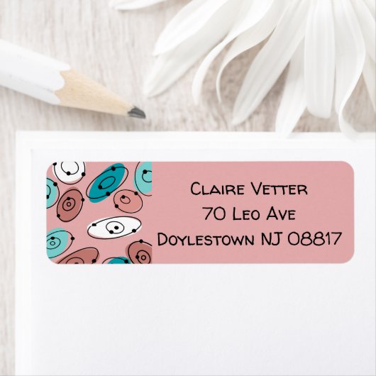 原子楕円 ラベル (インサイチュ)