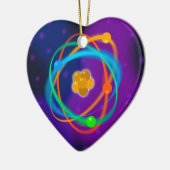 原子構造スポット セラミックオーナメント (左)