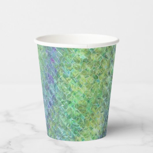 原子海ガラス： 紙コップ (右)