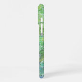 原子海ガラス： iPhoneケース (左側面)