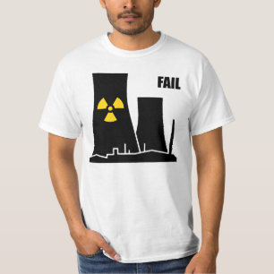 原子炉の失敗のTシャツ Tシャツ