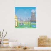 原子炉 ポスター (キッチン)